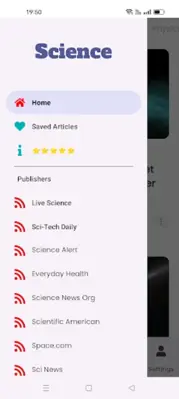 Science android App screenshot 2