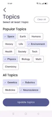 Science android App screenshot 4